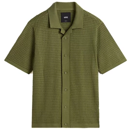 Vans Feldman Sweater Polo - Loden Green Rövidujjú Felső