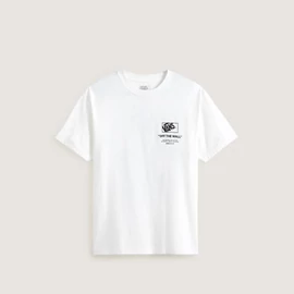 Stacked Hi SS Tee White