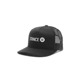 Stance Icon Trucker Hat - Black Állítható Baseball Sapka