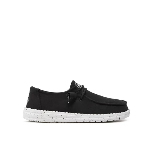 HEYDUDE-Wendy Slub Canvas- Black- Cipő