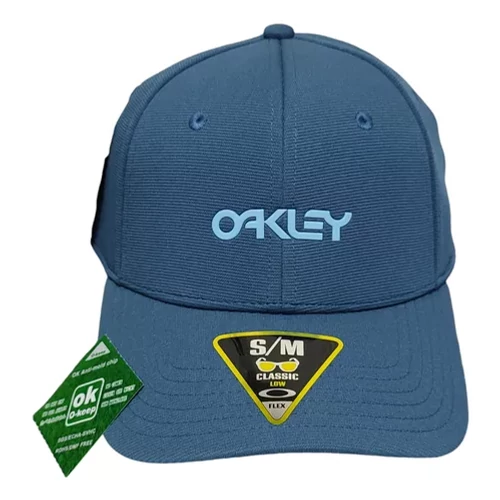 Oakley - 6 Panel Stretch Metallic Hat- Poseidon/Aviator - Baseball sapka