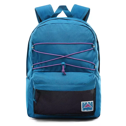 Vans MN Old Skool Plus Backpack - Real Teal Plaid Hátizsák