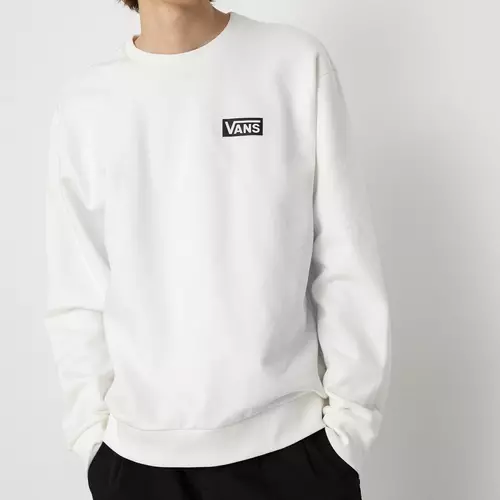 Vans Relaxed Fit Crew - Marshmallow Pulóver