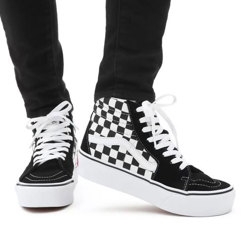 sk8 hi platform checkerboard