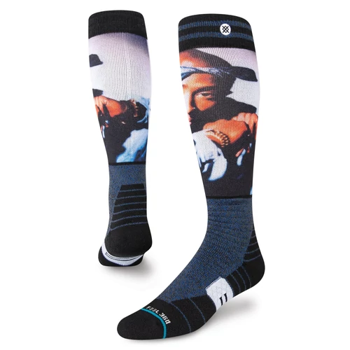 Stance X Tupac (Makaveli Snow) - Black Férfi Snowboardos Zokni