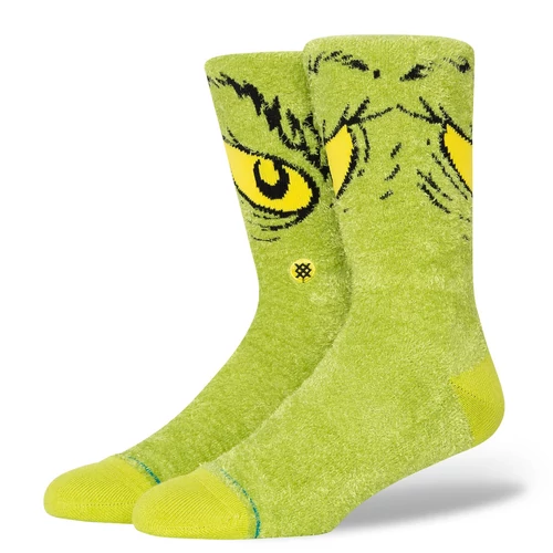 Stance X The Grinch (Da-Da-Dagrinch) Crew - Green Zokni (két méretben)
