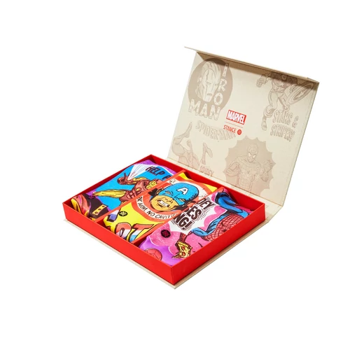 Stance The Marvel Box Set - Multi 3 Pár Zokni Díszdobozban