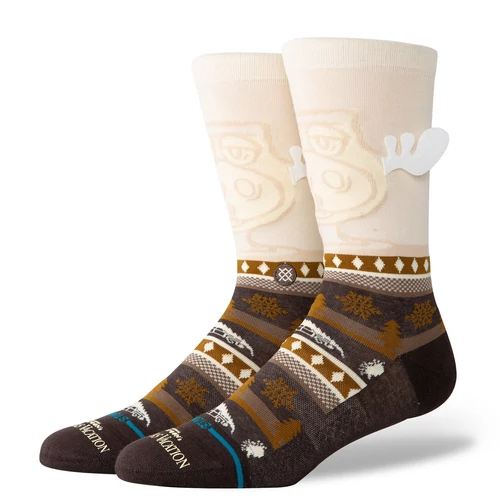 Stance Have Some Eggnog Crew - Dark Brown Zokni