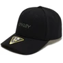 Kép 1/2 - Oakley - 6 Panel Stretch Metallic Hat- Blackout - Baseball sapka