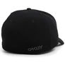 Kép 2/2 - Oakley - 6 Panel Stretch Metallic Hat- Blackout - Baseball sapka