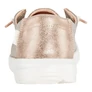 Kép 4/5 - HEYDUDE-Wendy Metallic Sparkle-Rose Gold-Cipő