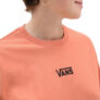 Kép 3/3 - Vans Flying V Oversized T-Shirt - Orange Női Rövidujjú Póló