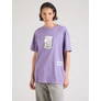 Kép 1/3 - Vans Missed Flights Oversized Shirt - Purple Női Póló