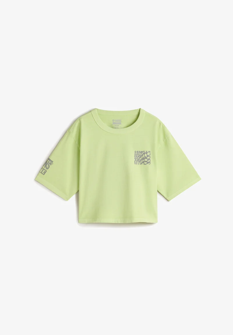 Vans - MTE Big Cypress Boxy - Shadow Lime - Póló