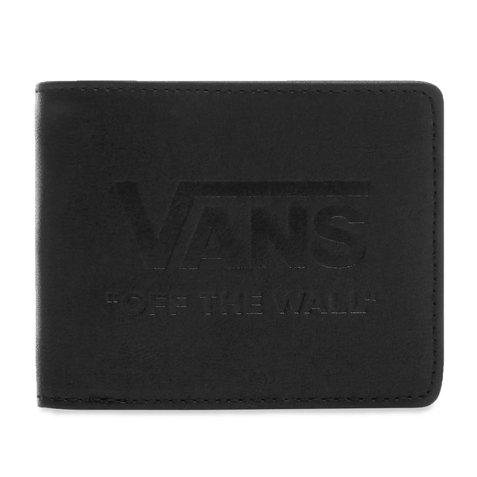 Vans Logo Wallet - Black Pénztárca