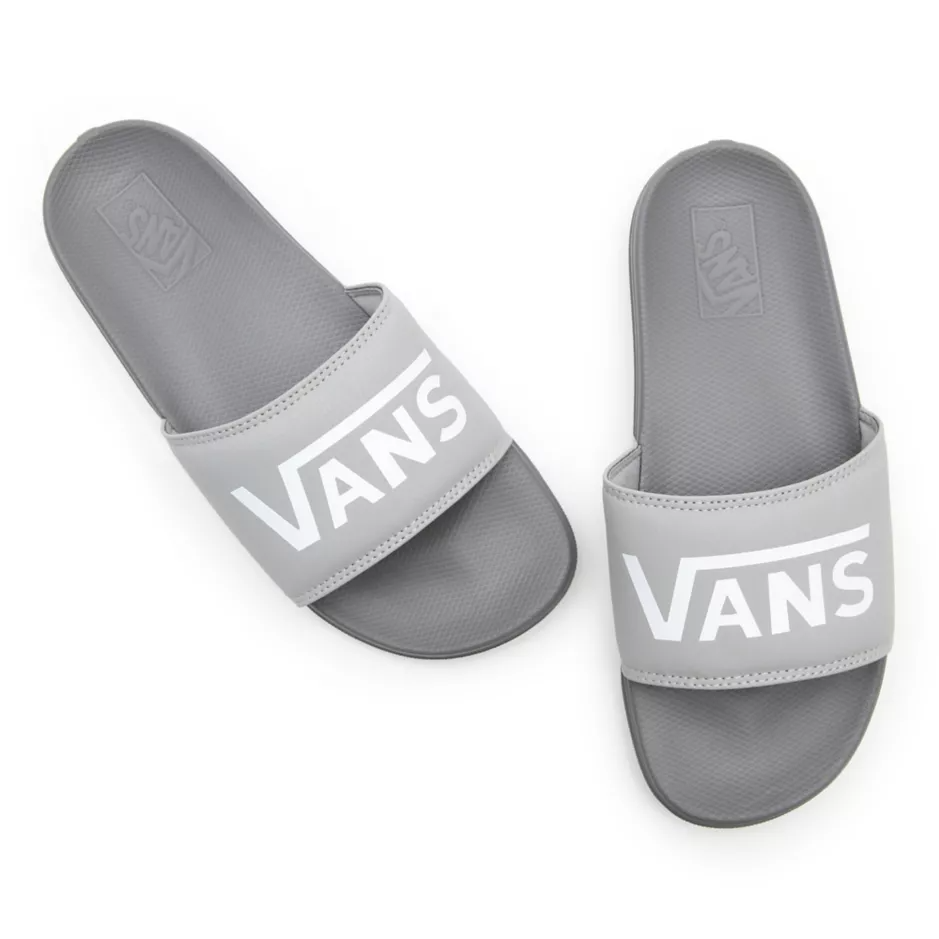 Vans La Costa Slide-On Papucs - (Vans) Pewter/Drizzle