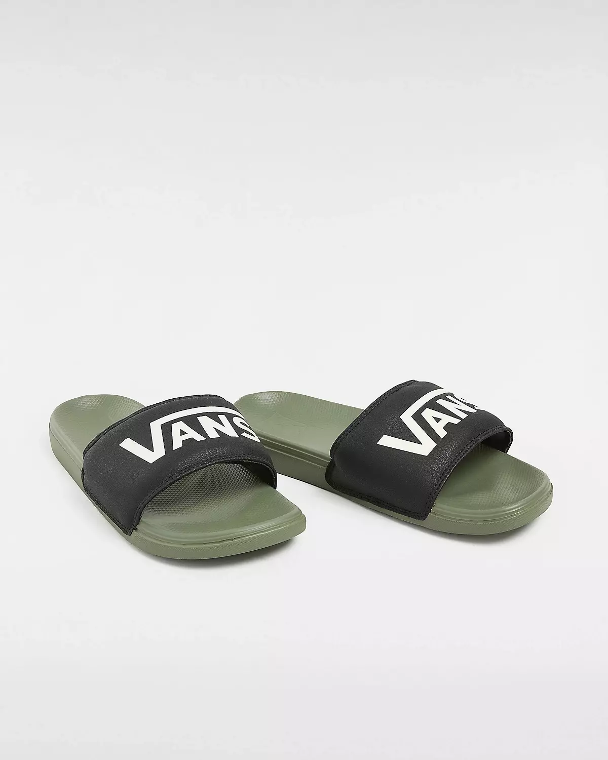 Vans La Costa Slide-On - Black/Olive Papucs