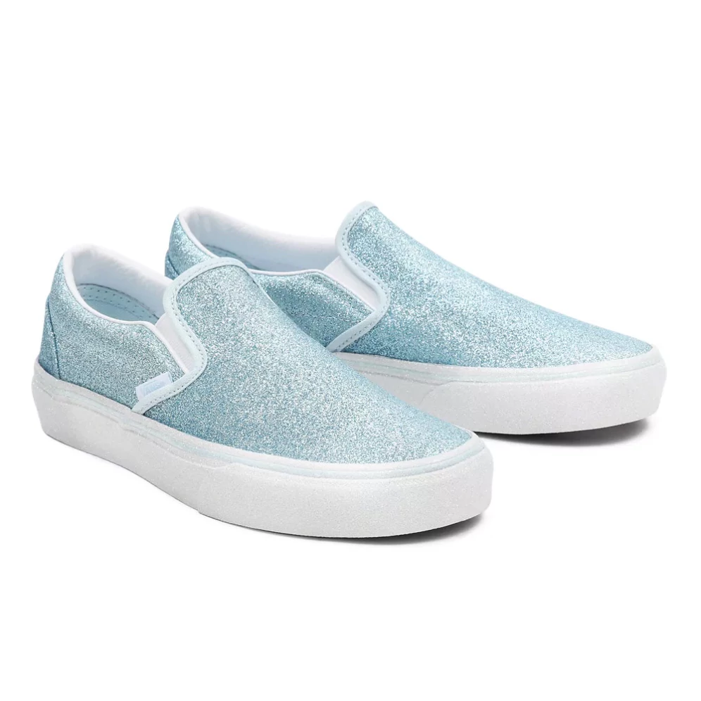 Blue sparkly vans hotsell